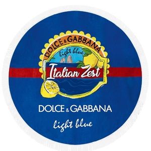 Authentic Dolce and Gabbana Beach Towel
